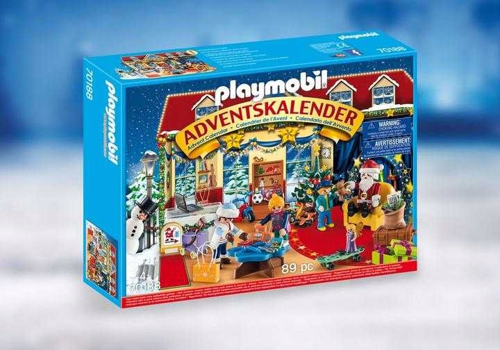 Адвент-календарь Playmobil 70188 Рождество в магазине игрушек, 89 деталей, от 4 лет — фото 4