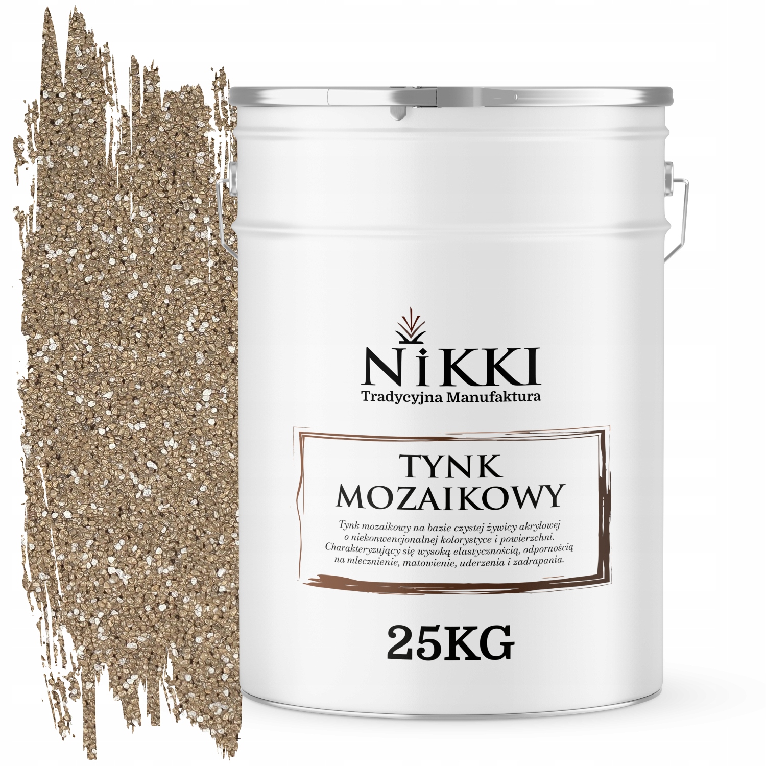 Mozaiková Omietka Živicová 25 Kg Vonkajšia Béžová M65 Ozdobná