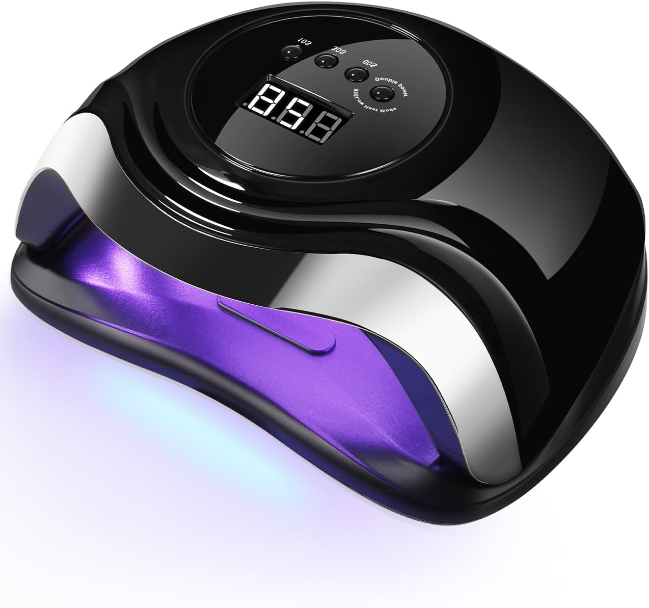 Aokyom Uv Led lampa na nehty 168W Profesionální s LCD senzorem a časovačem