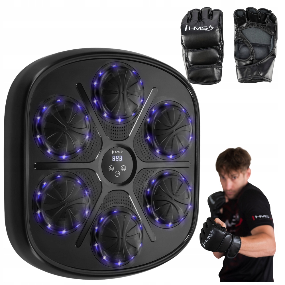 Elektronický boxerský hudební boxovací stroj rukavice Mma Hms