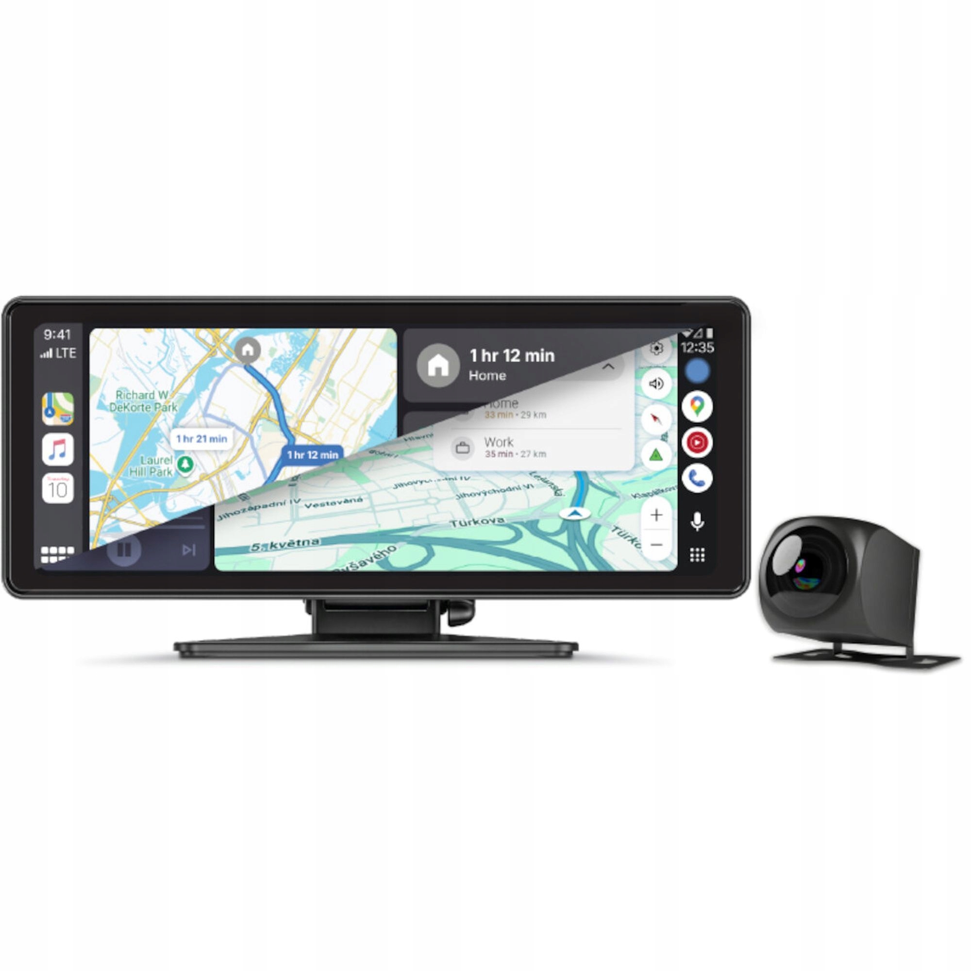 Samochodowy Ekran multimedialny 8.1' Android CarPlay Kamera Navitel DS810