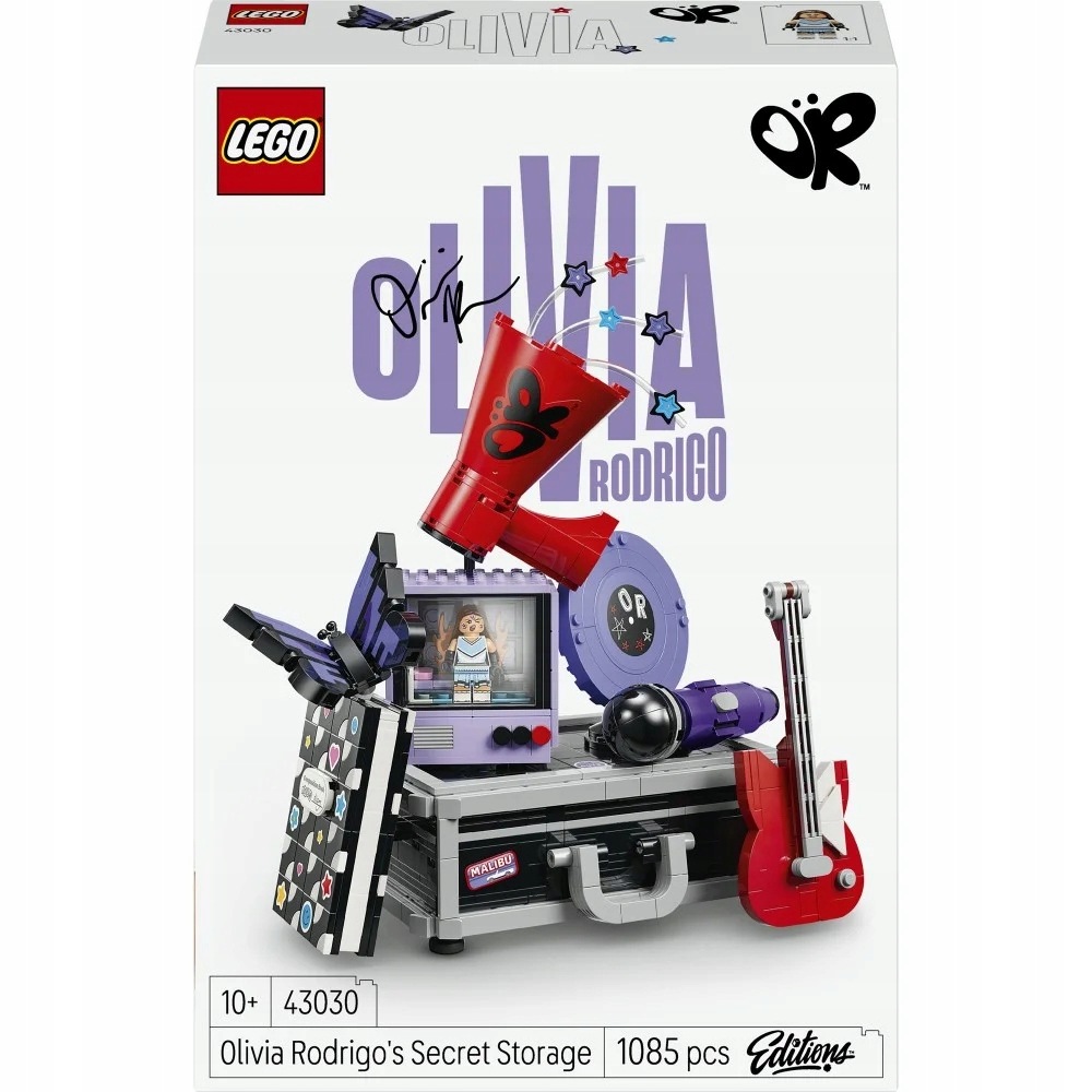 * Lego Editions Music Schránka Olivie Rodrigo 43030