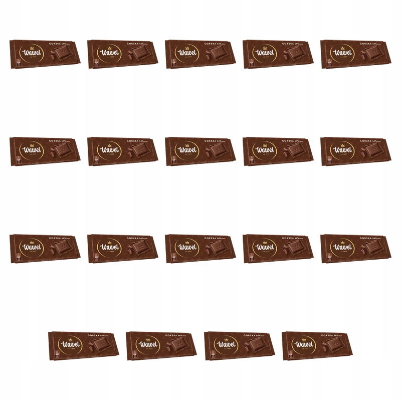 Wawel Gorzka 64% cocoa 90g X19