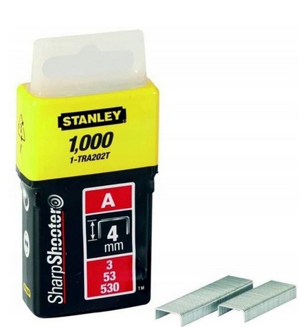 Zszywki „A” 4 mm STANLEY