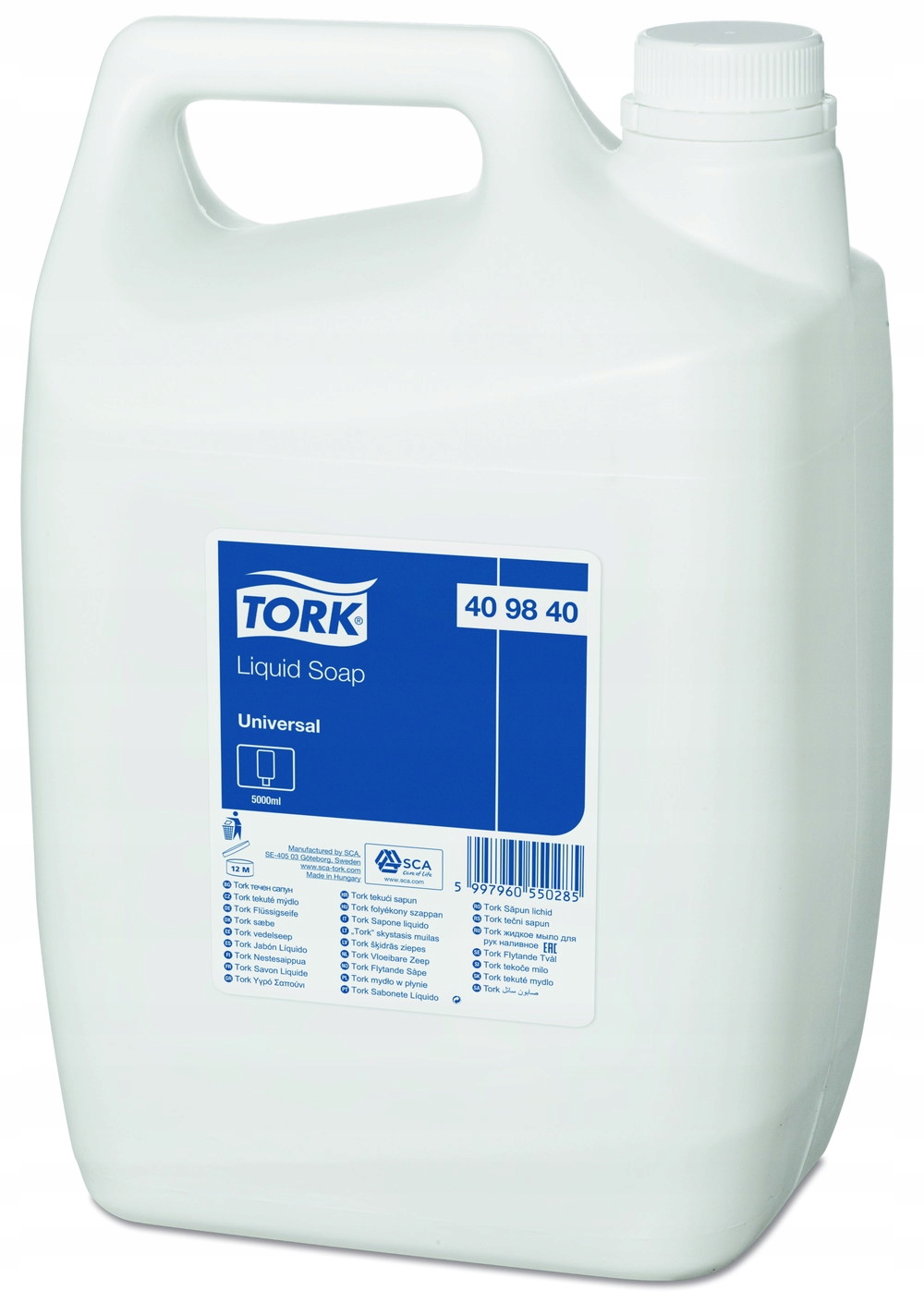 

Mydło Tork Universal w płynie 5l 409840