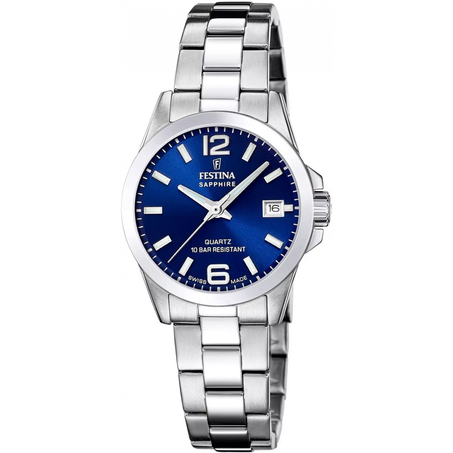 Dámské hodinky Festina F20049-5 stříbrné