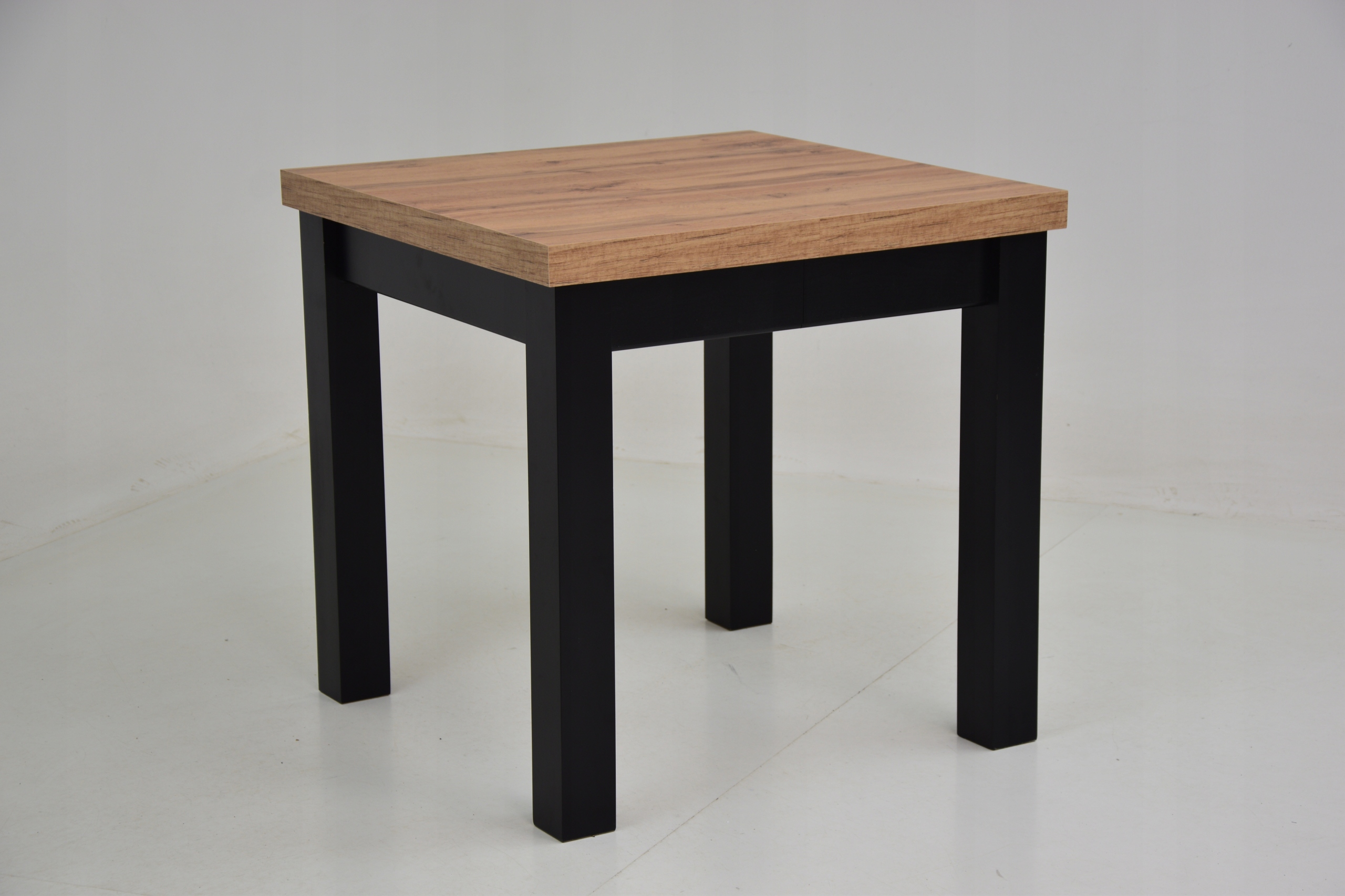 Stół kwadrat rozkładany 80x80/160 6 Krzeseł KOLORY Szerokość stołu 80 cm