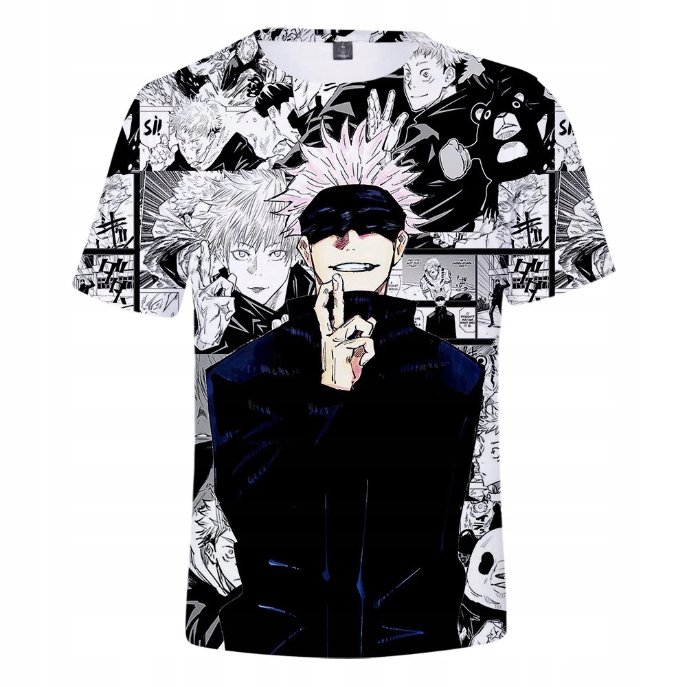 

T-shirt Koszulka Anime 3D Nadruk Jujutsu Kaisen