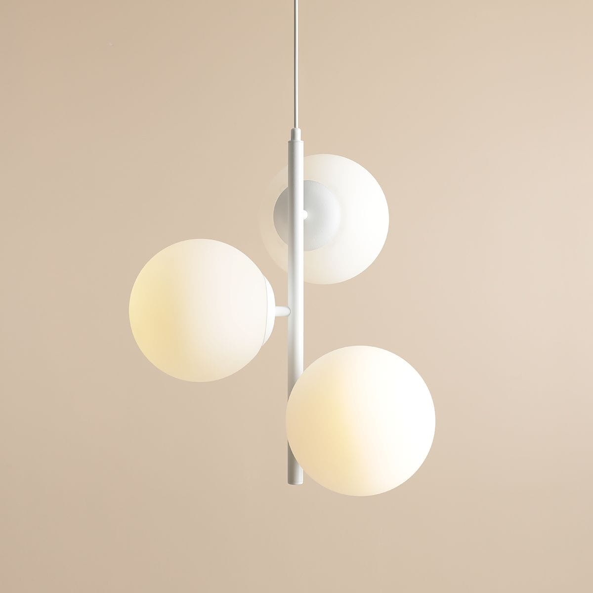 Lampa wisząca 3-punktowa Aldex 1120E_M biała Aldex