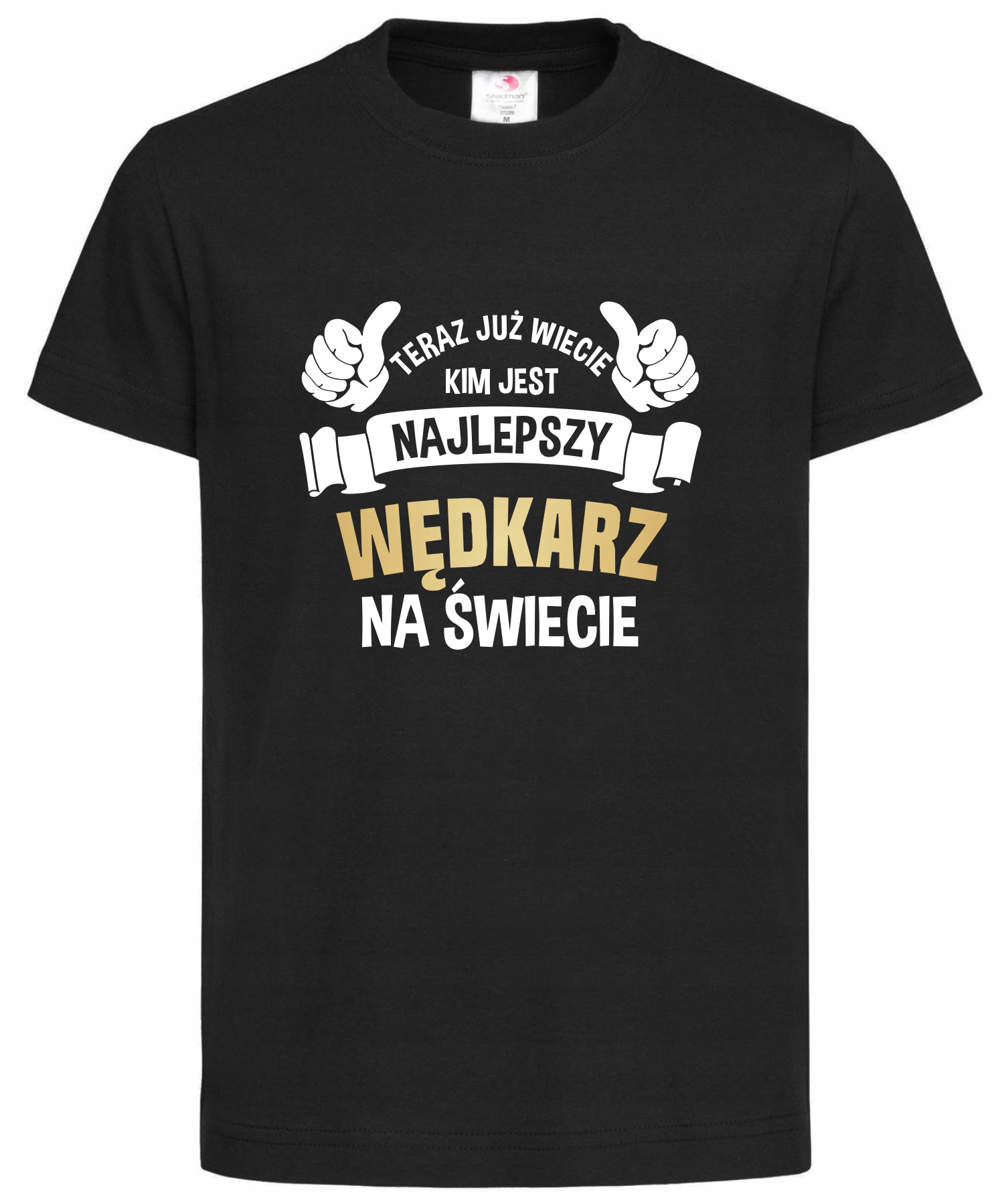 

Koszulka Wędkarska z nadrukiem Dziecięca Xs /110cm
