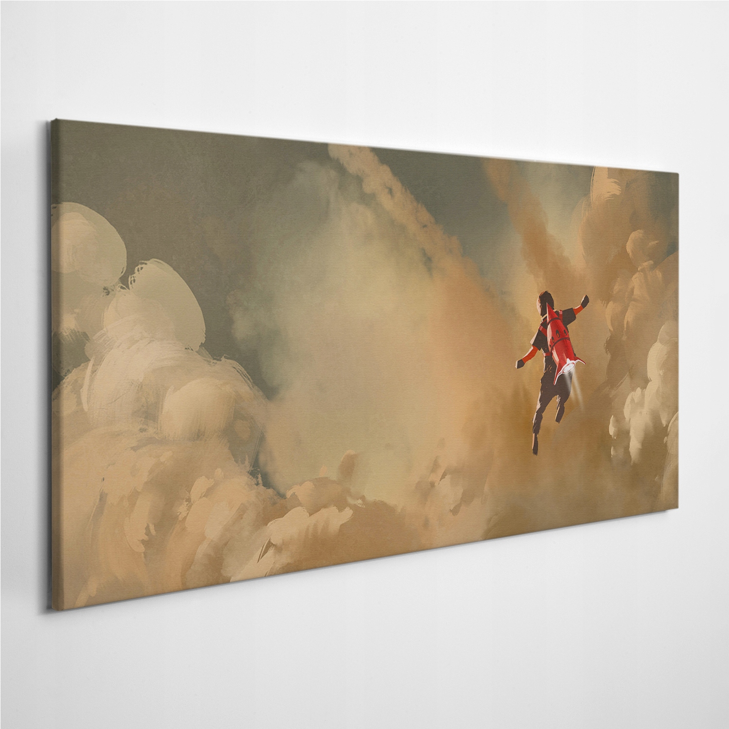 

Foto-obraz na ścianę Rakieta Chłopiec Niebo 120x60