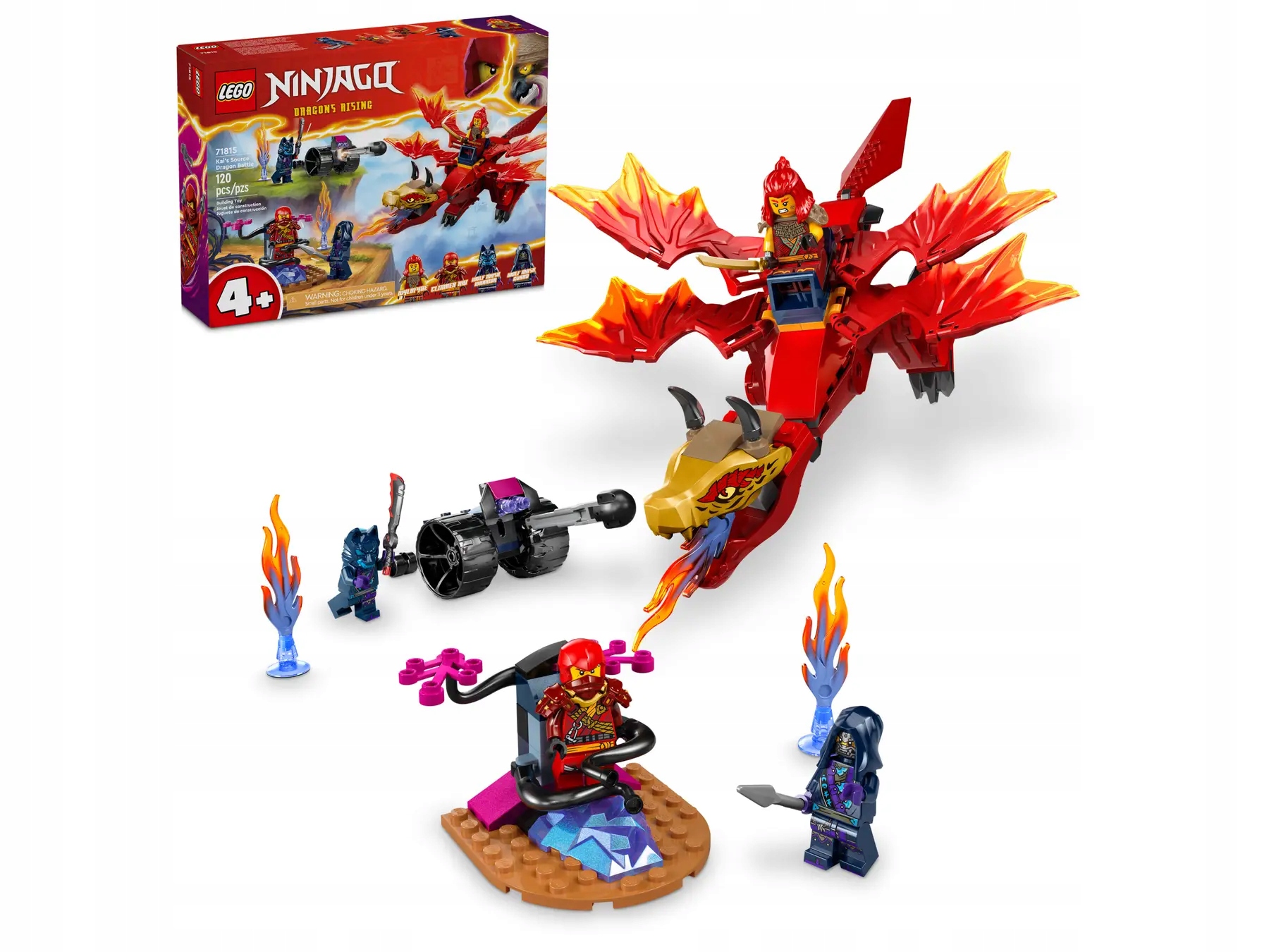 Lego Ninjago 71815 Kaiova dračí bitva