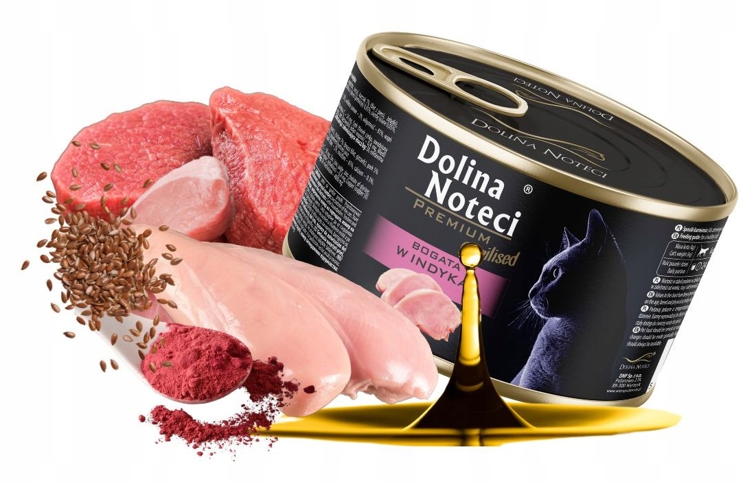 Levně Dolina Noteci Premium Sterilizované mokré krmivo pro kočky bohaté na krůtí