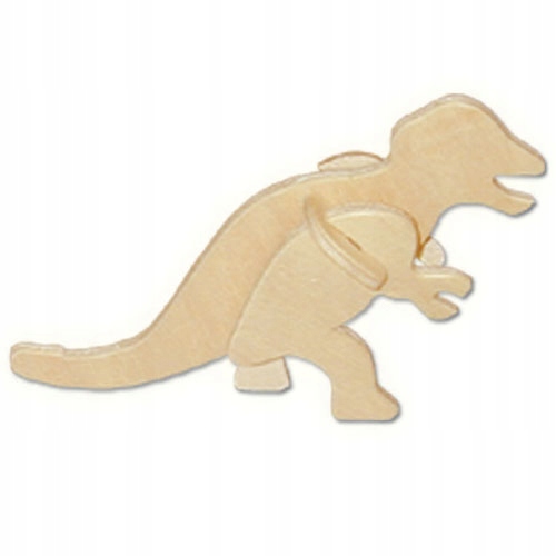 

Drewniane Puzzle 3D Dinozaur Mały Tyranosaurus