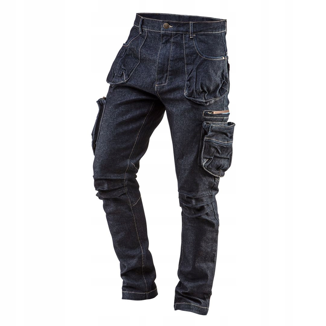 SPODNIE ROBOCZE JEANS 5-KIESZENIOWE DENIM ROZMIAR XL 81-229-XL NEO TOOLS