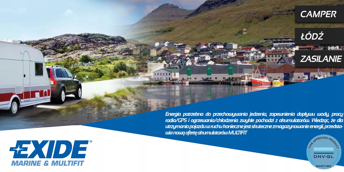 240ah Exide Dual AGM EP2100 аккумуляторная батарея