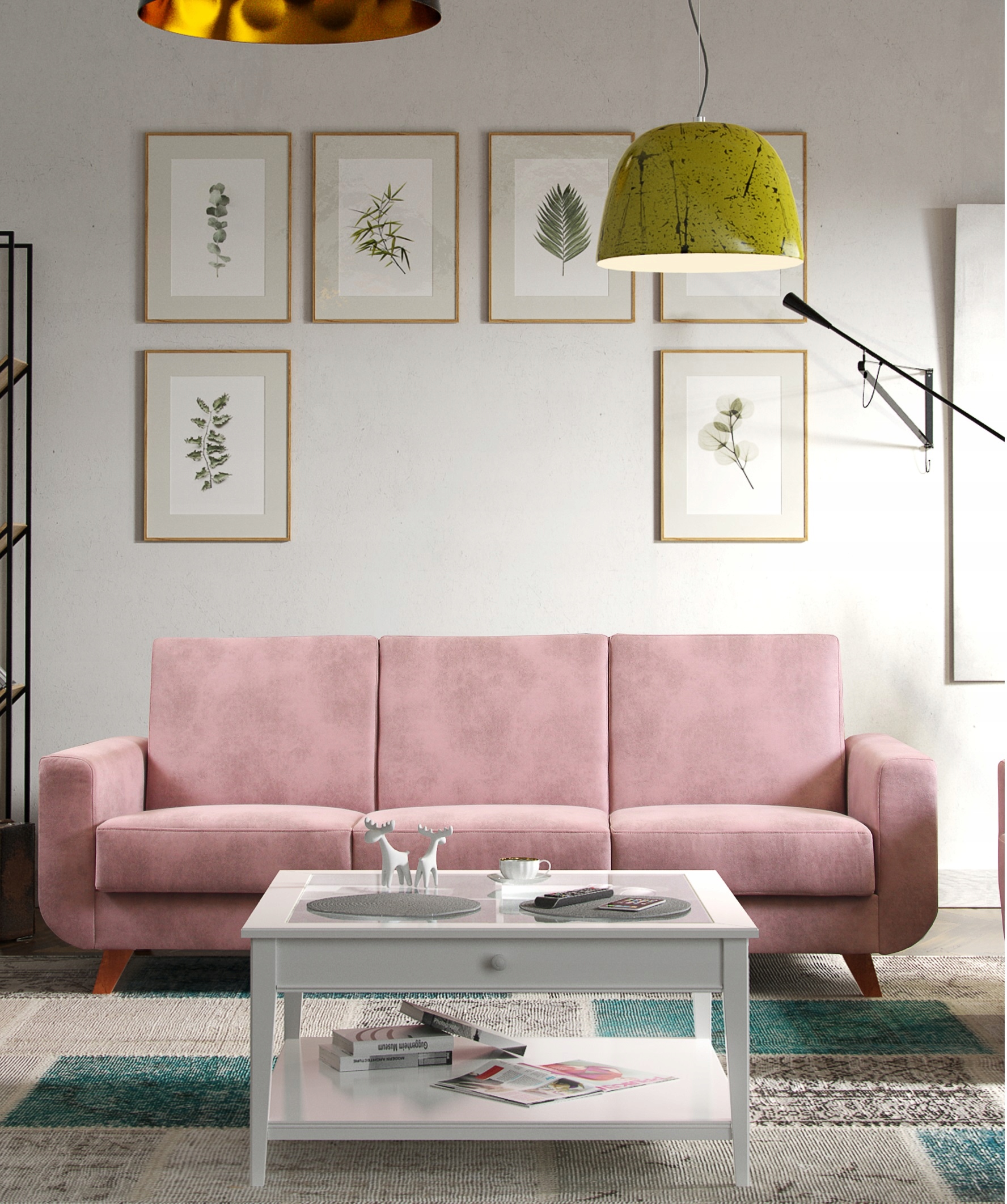 

Sofa kanapa wersalka rozkładana skandynawska