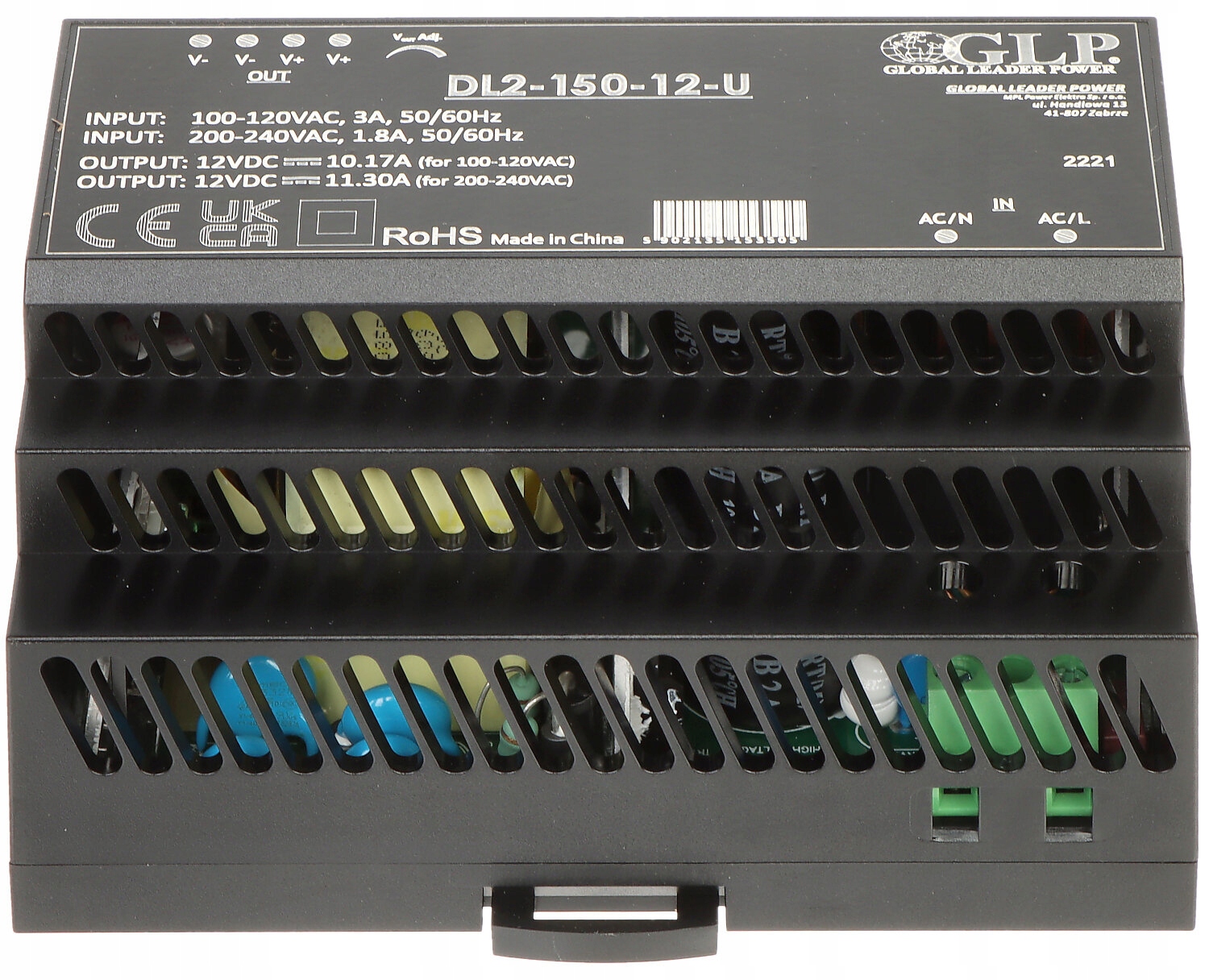 Impulzný napájací zdroj DL2-150-12-U