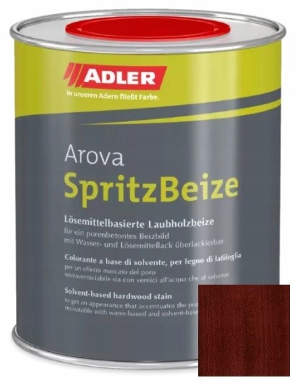 Adler Bejca Arova SpritzBeize Mahagonirot 0,9L