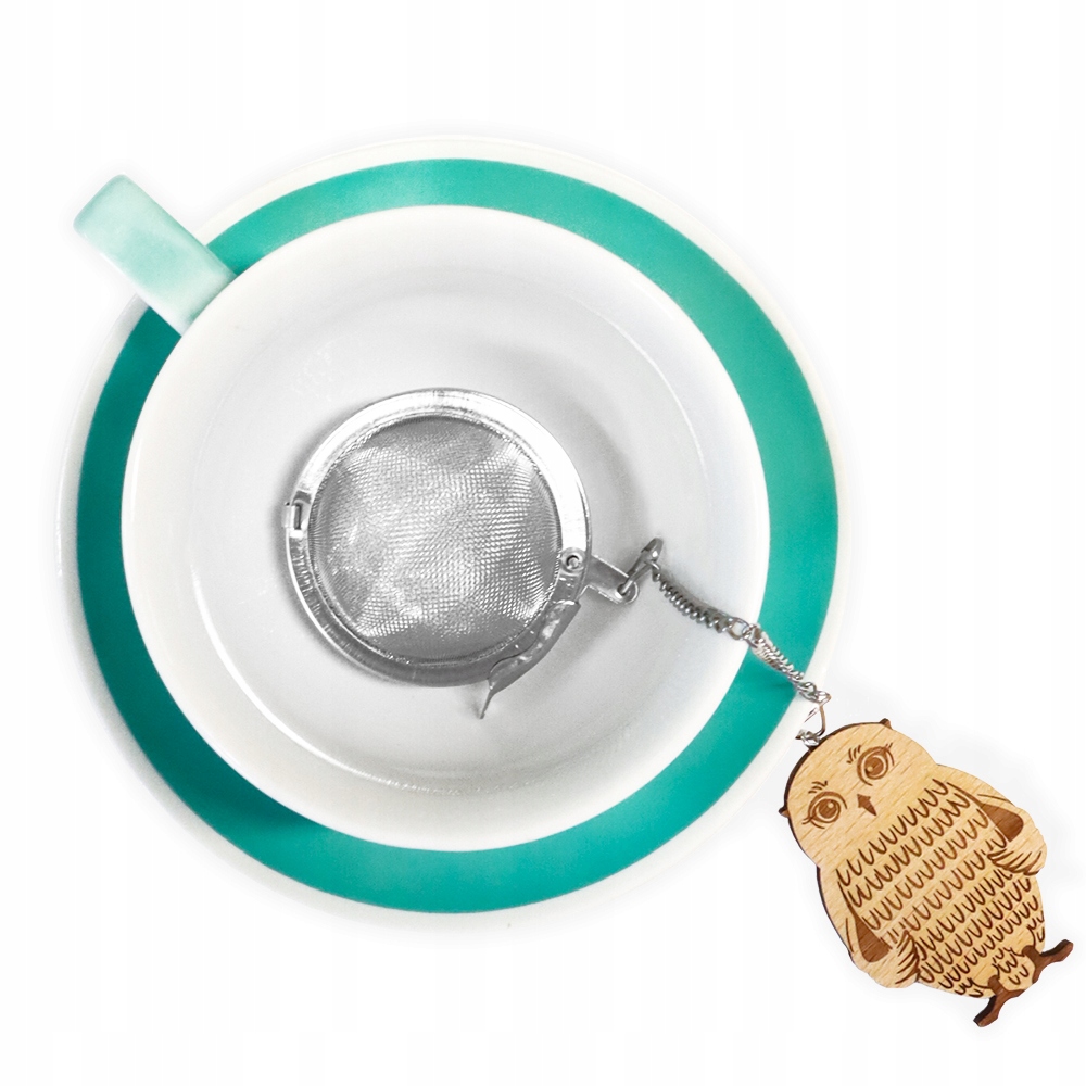 Pelėdos arbatos infuzinis rutulys puikiai tinka arbatai ir užpilams praktiška dovana originalios pakuotės būklė