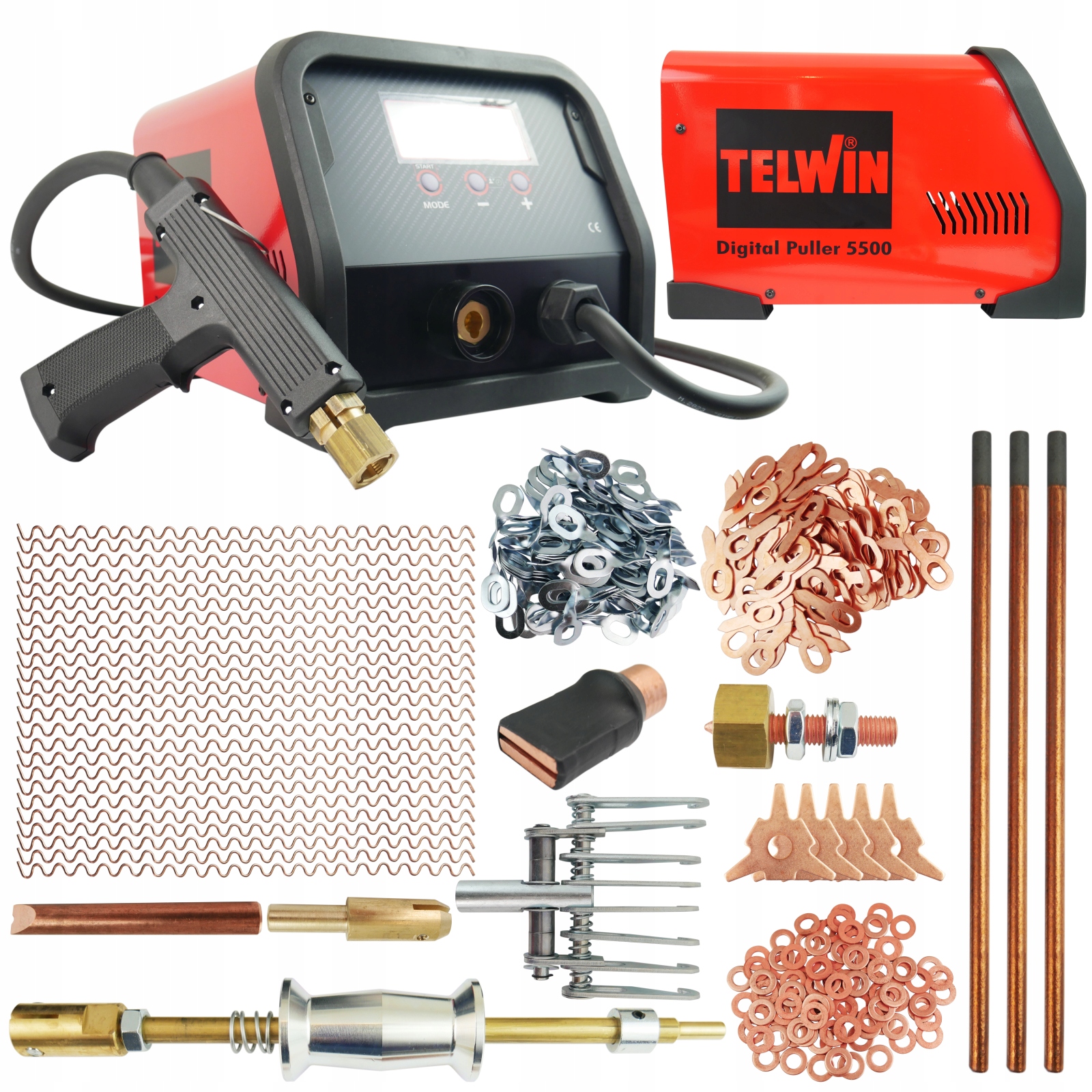 Svářečka plechu Telwin 5500 230V Spotter klempířské příslušenství spotter