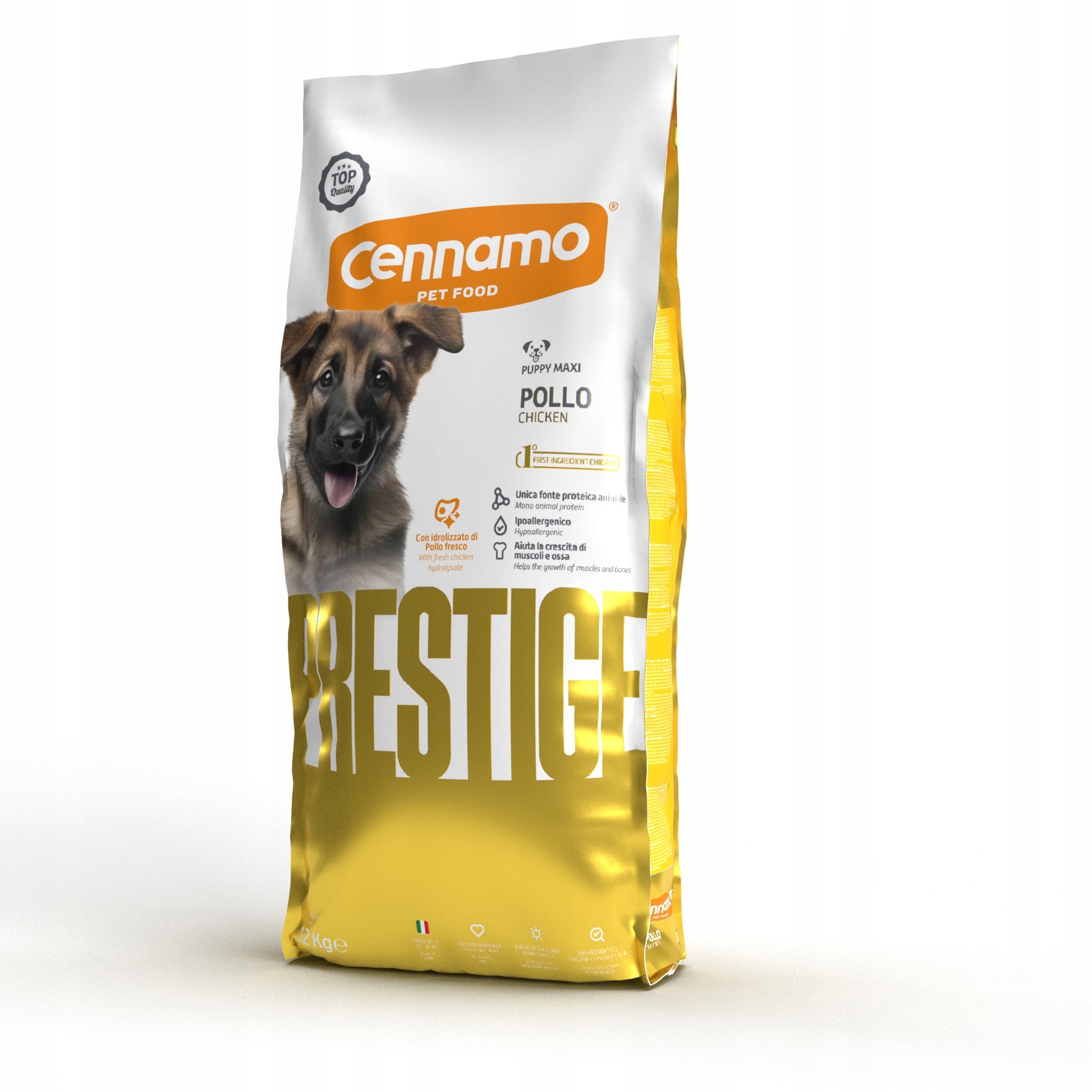 Prestige Premium Štěňatské Maxi Kuře 12 Kg * Cennamo *