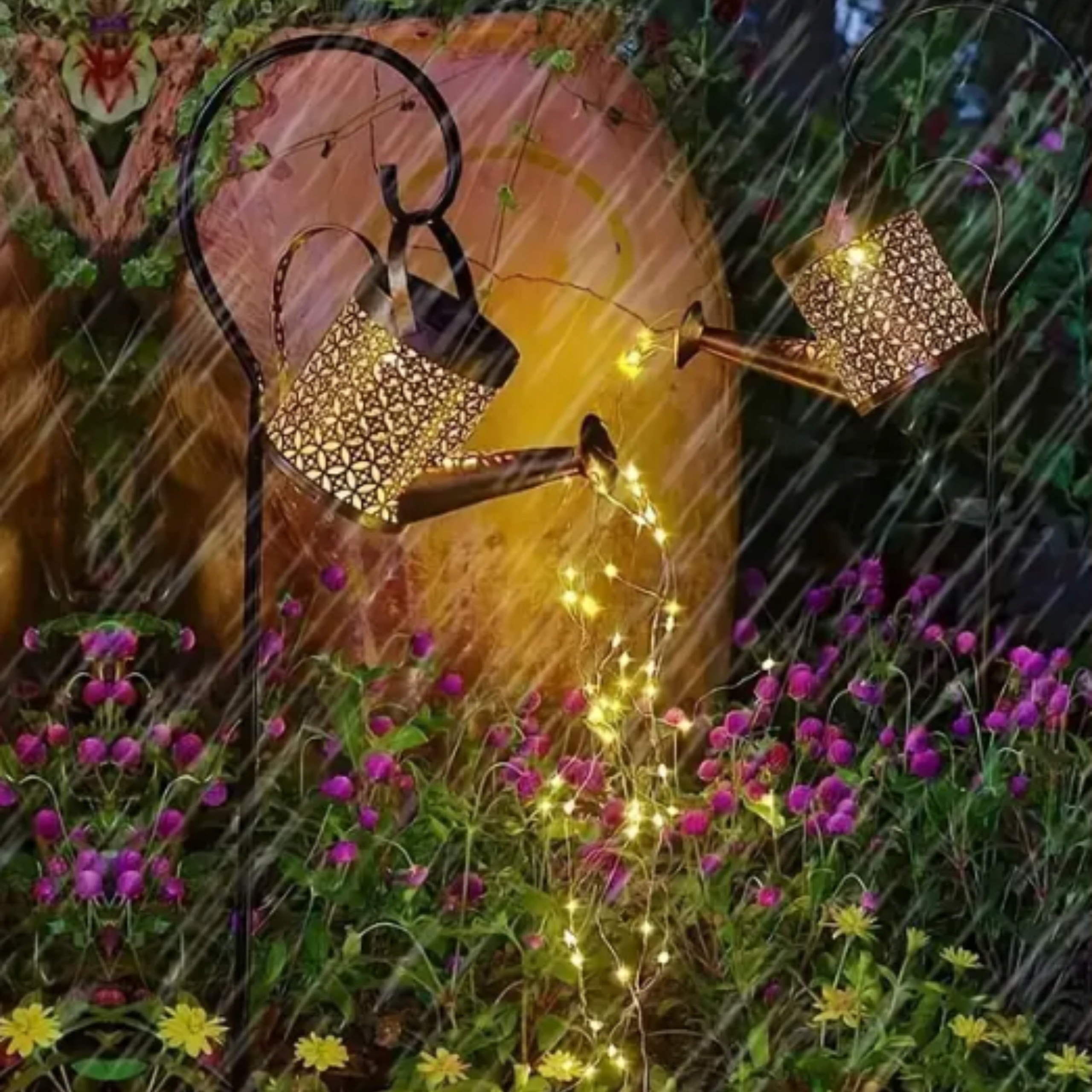 LAMPA OGRODOWA SOLARNA KONEWKA LED WBIJANA Z CZUJNIKIEM OZDOBA GIRLANDA XXL Marka Interlook