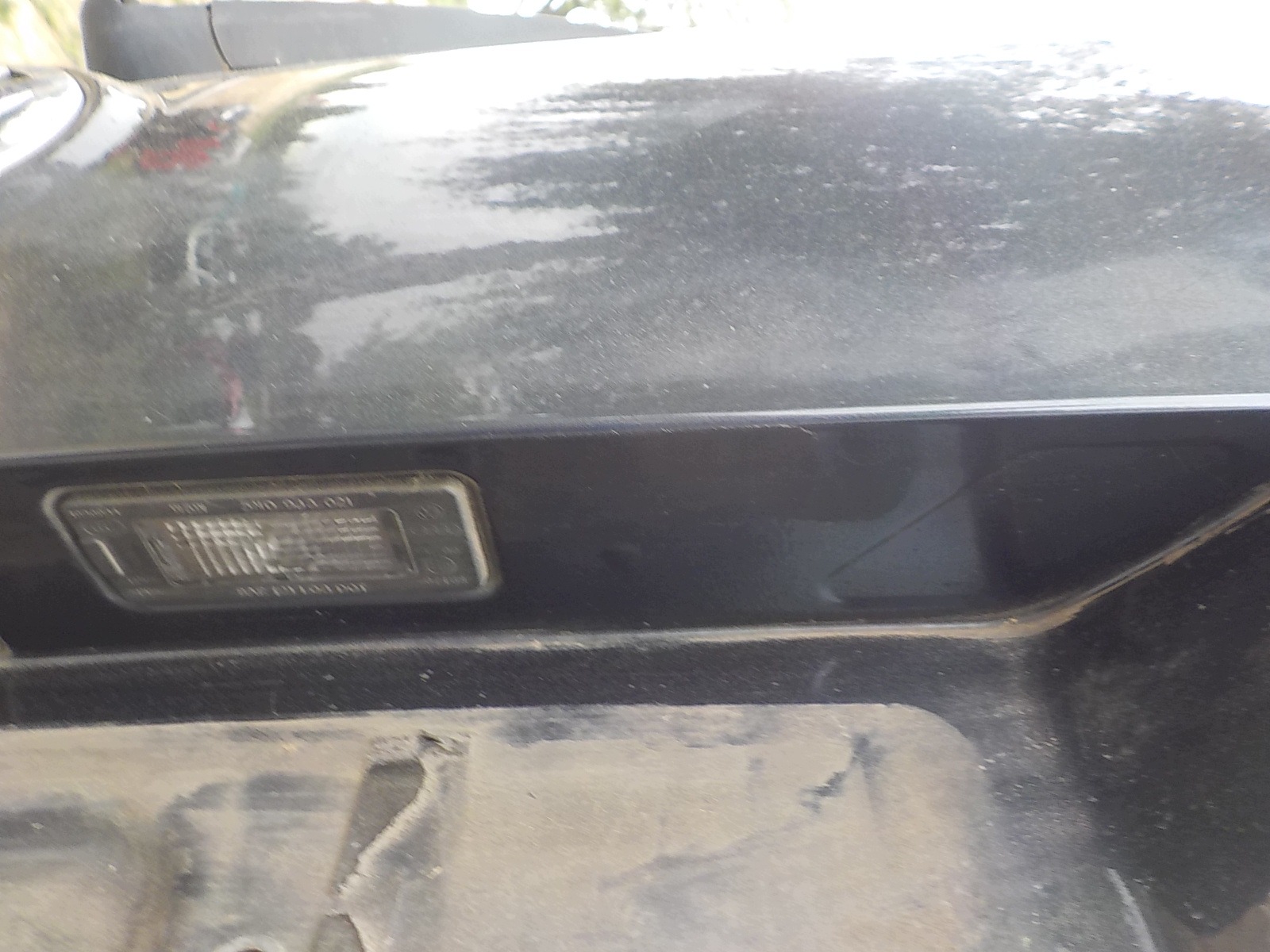 734 VOLKSWAGEN PASSAT B6 KOMBI boot door rear