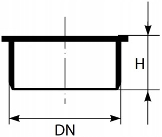 MAGNAPLAST KOREK HTM 50 Typ kształtka