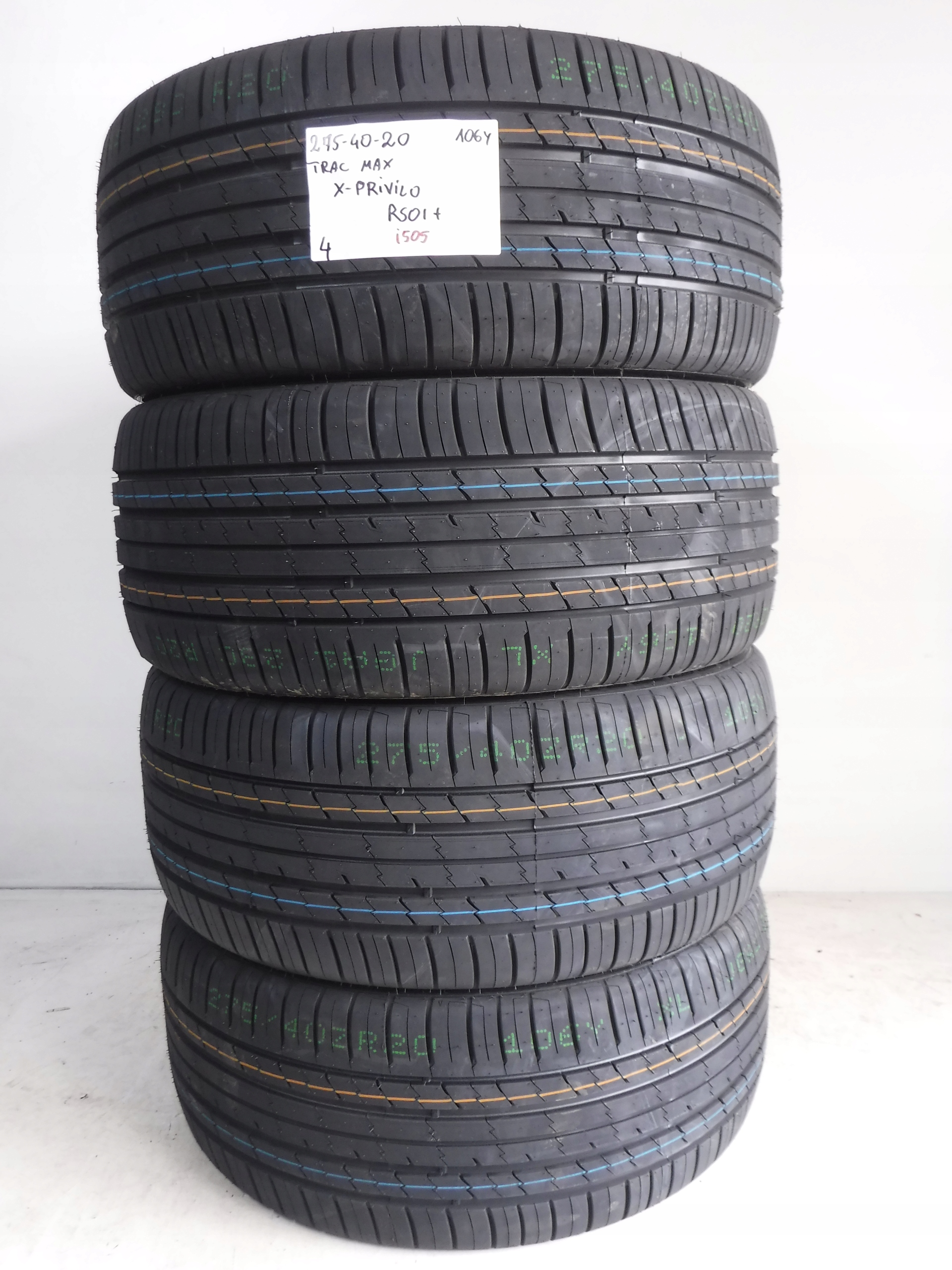 ЛІТНІ ШИНИ TRACMAX X-PRIVILO 275/40/20 315/35/20