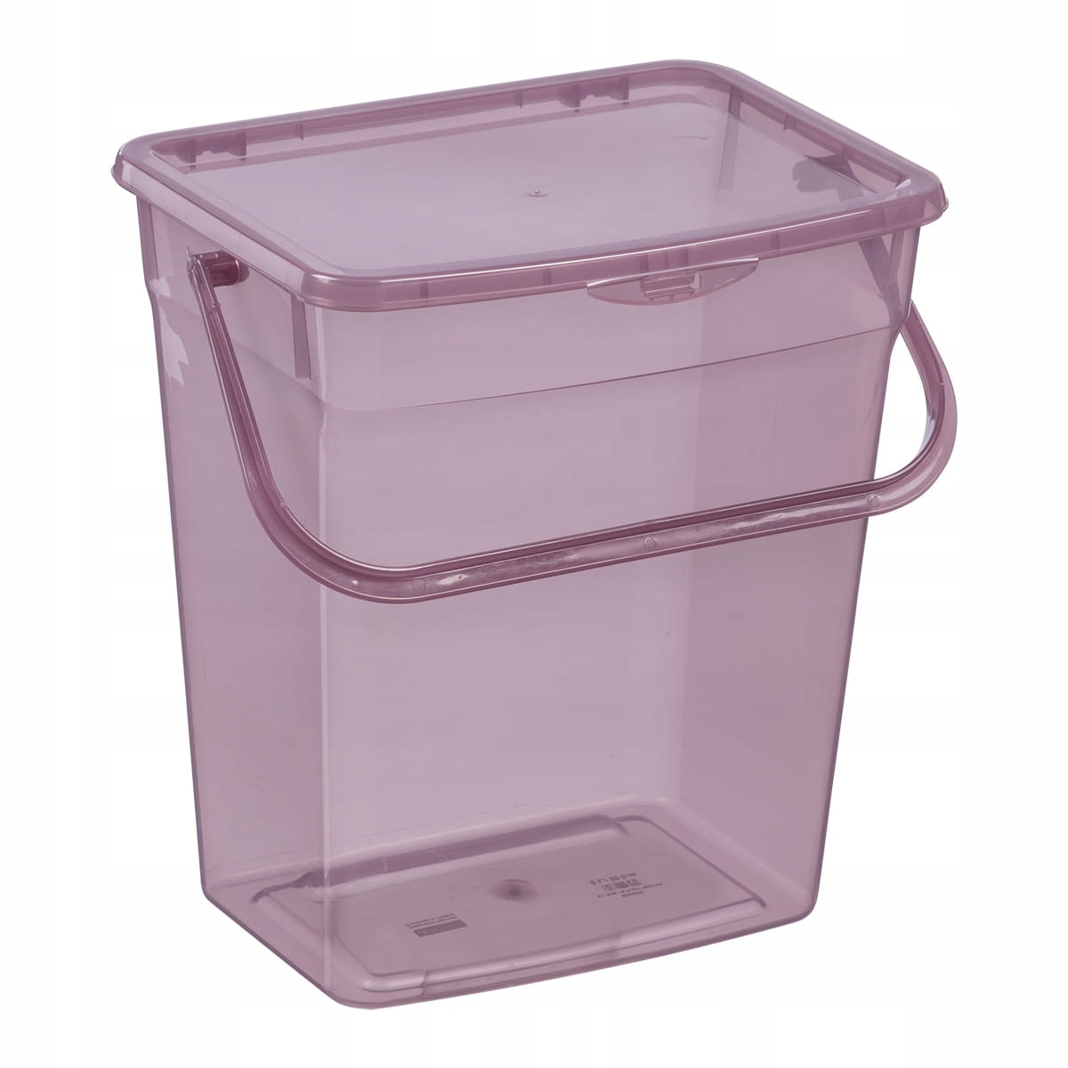 

Pojemnik Na Proszek Do Prania 6 L Wiadro Fioletowy