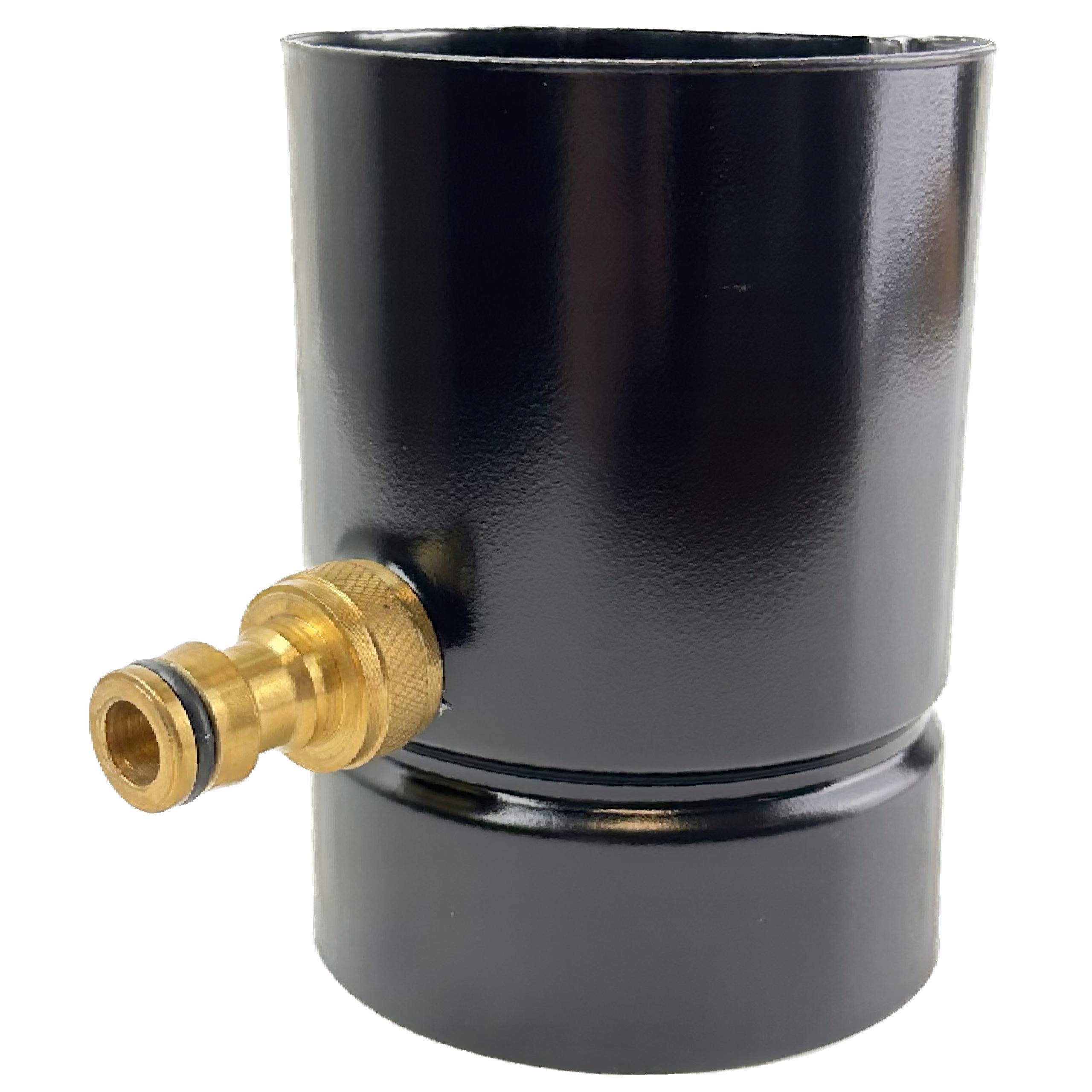 Lapač dešťové vody s hadicovou přípojkou pro trubky 100 mm Galeco Ocel černý Ral 90
