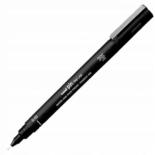 

Cienkopis kreślarski PIN-200 Uni czarny, 0,03 mm