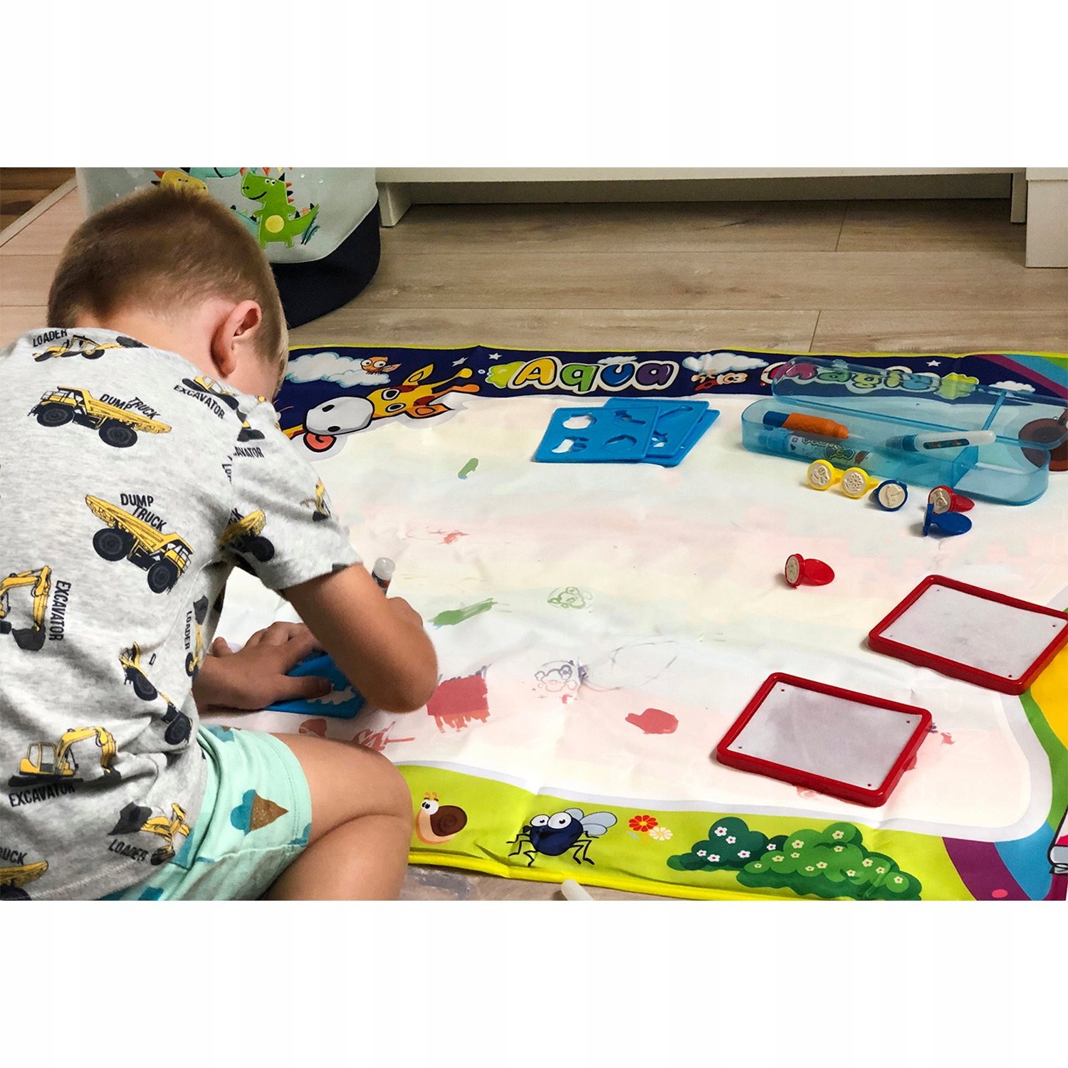 MAGICZNAMATA XXL do Malowania Wodą Duża Rysowanie wodą 27 EL. Mata Wodna Kod producenta Malowanie wodą 100x80