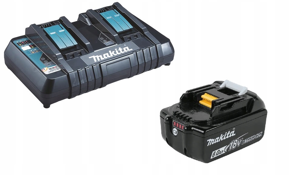 Makita Akumulátor BL1860B 6,0Ah Nabíječka DC18RD