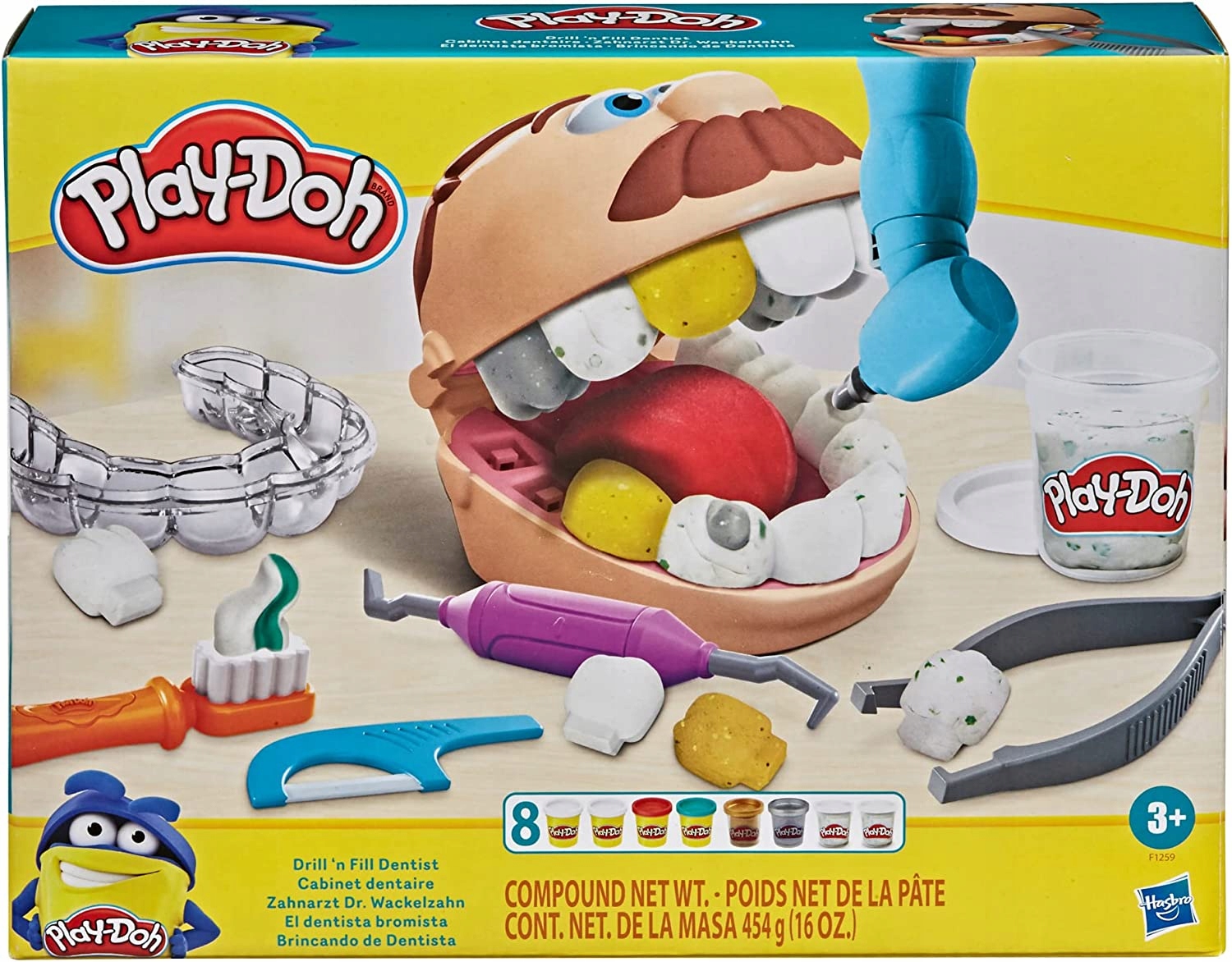 

Play-doh Ciastolina Dentysta 454 G Masa Plastyczna