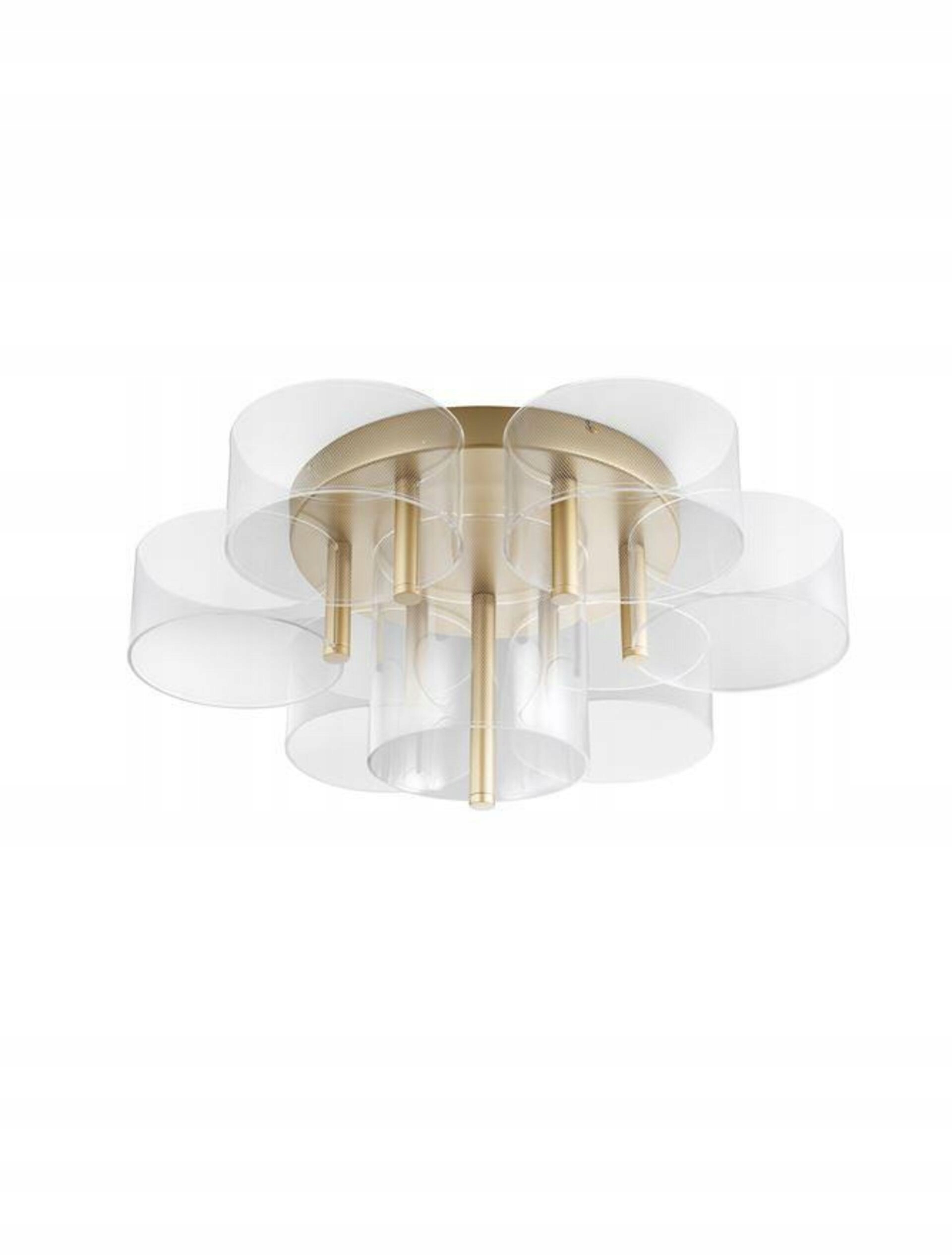 Nova Luce stropní svítidlo Gatlin mosazný zlatý kov a akryl Led 41W 230V 30