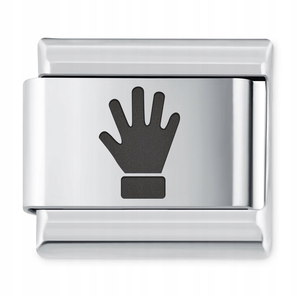 

Italian Charms Symbole Gesty Piątka Grawer Prezent