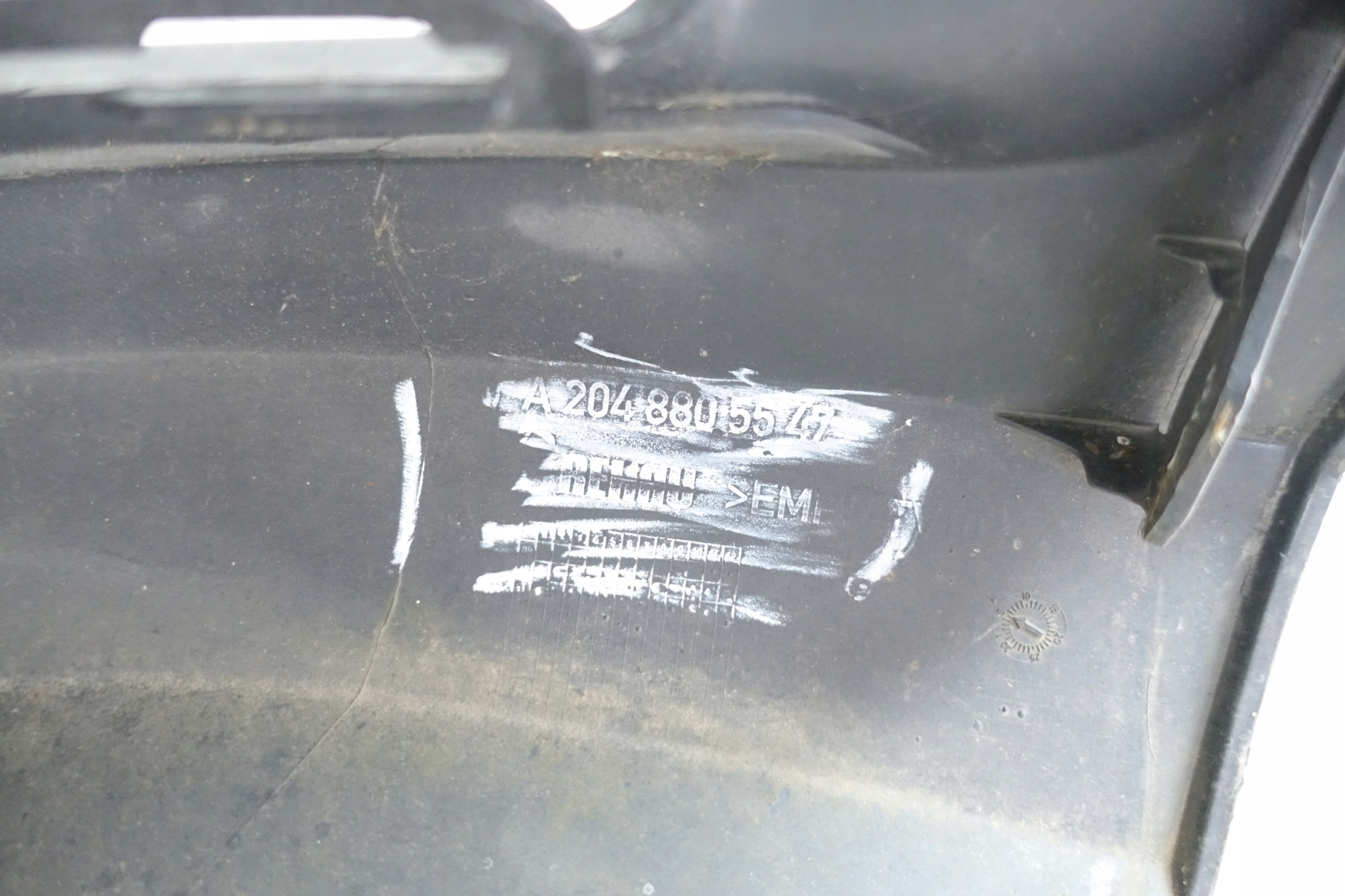 MERCEDES C-KLASA W204 LIFT 2010- front bumper front A2048805547