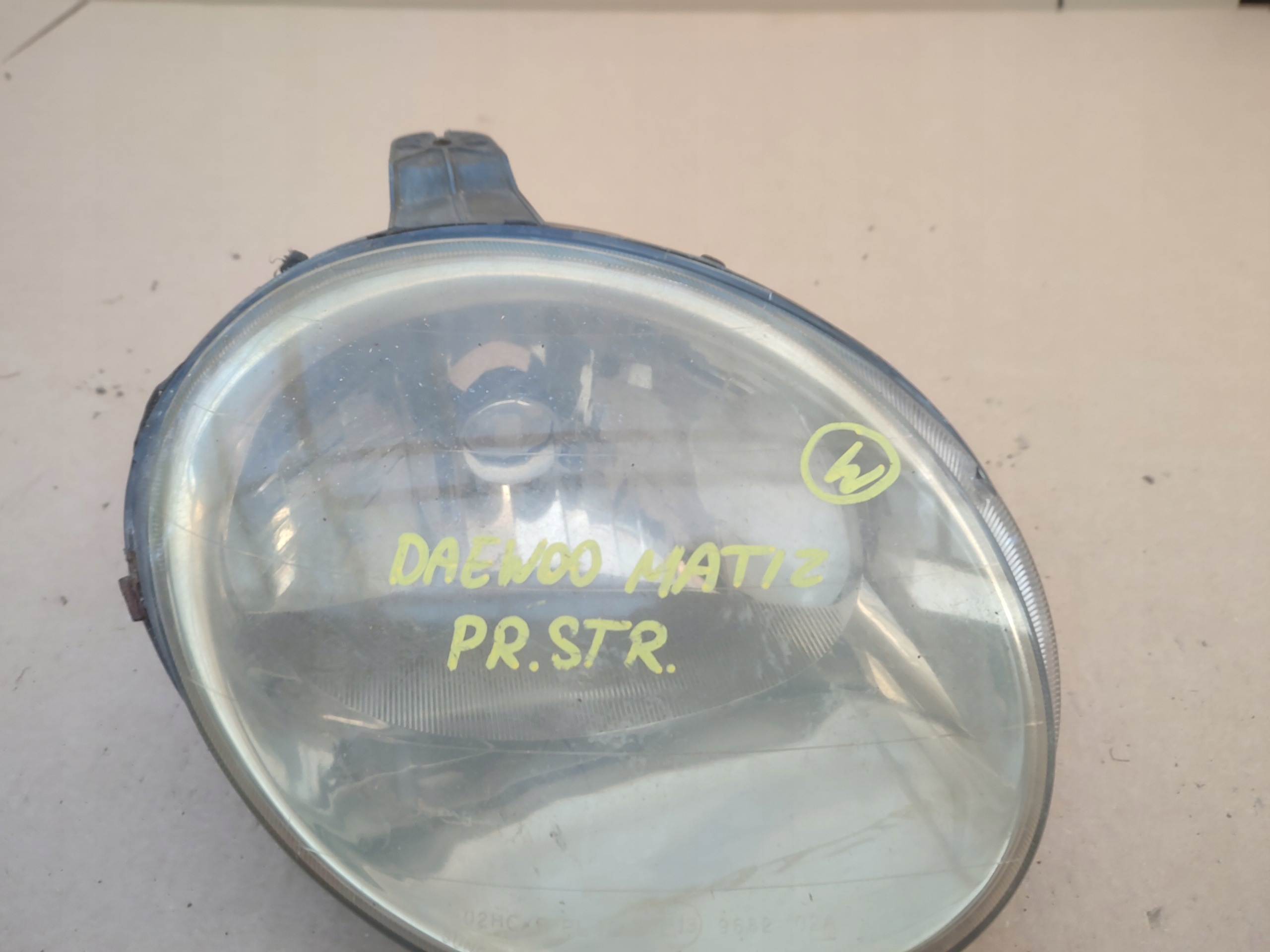 light right front front right Daewoo Matiz