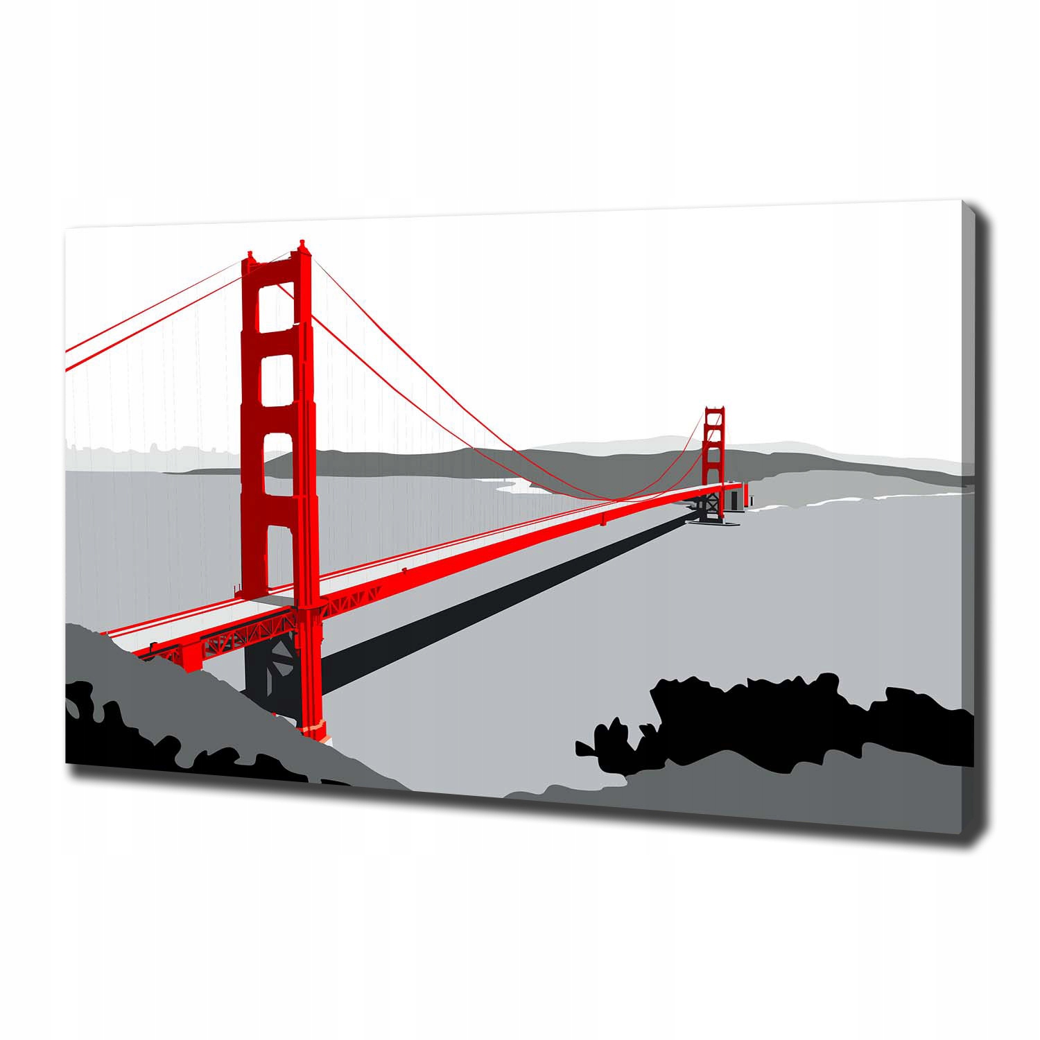 

Foto obraz na płótnie Most San Francisco 100x70 cm