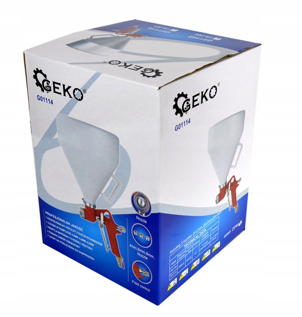 PISTOLET DO TYNKÓW EMULSJI I TAPET NATRYSKOWYCH 5L Kod producenta 01145