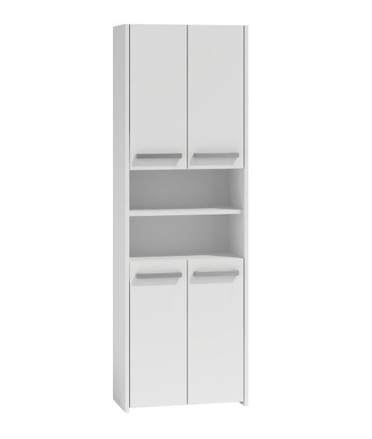 

Szafka łazienkowa regał, słupek 60 cm - Biała