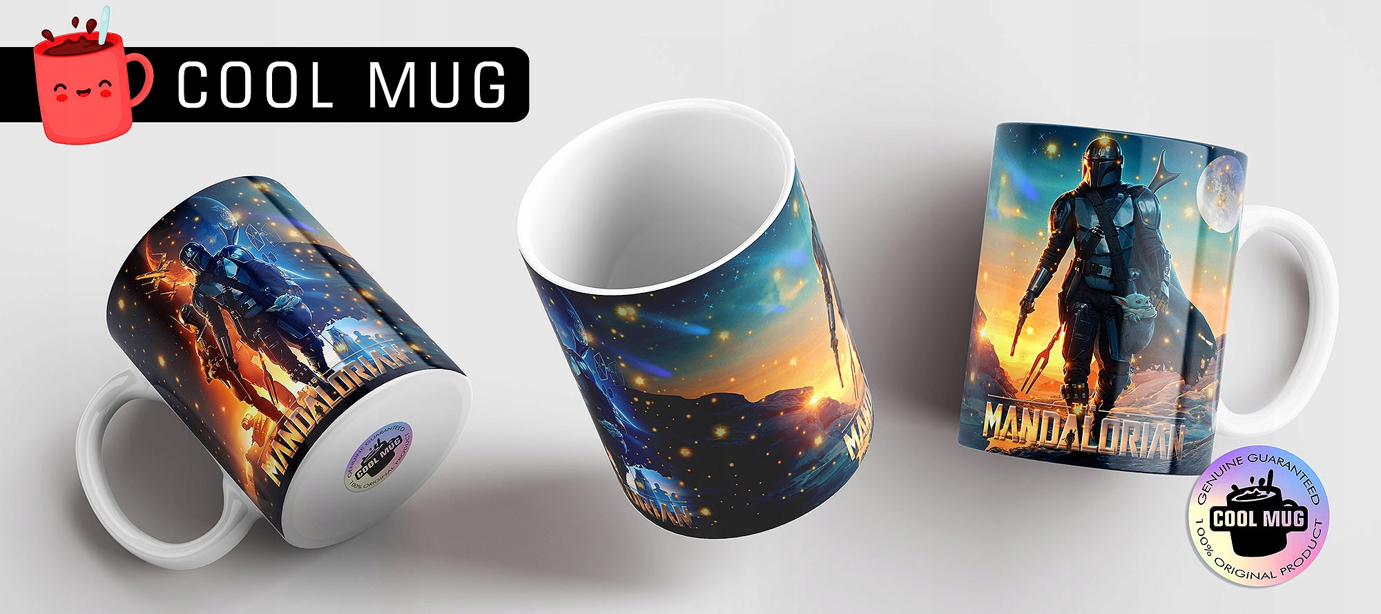 NAJLEPSZY KUBEK DLA DZIECI THE MANDALORIAN NA PREZENT SUPER JAKOŚĆ Marka inna