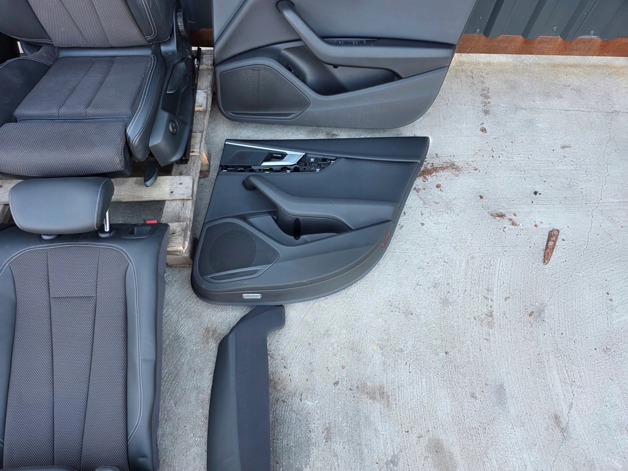 Sitz Sitze Leder + MATERIAL KOMPLET S LINE AUDI A4 B9 Sedan AVANT !!! *3