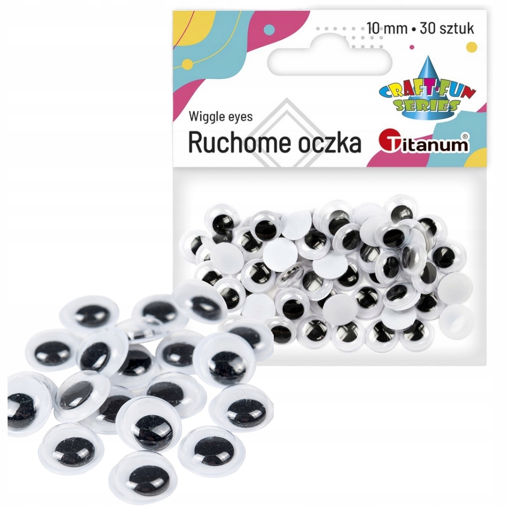 

Oczy ruchome oczka dekoracyjne ozdobne kreatywne
