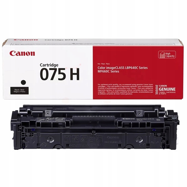 Canon 075H (6369C002) originálny toner, čierny