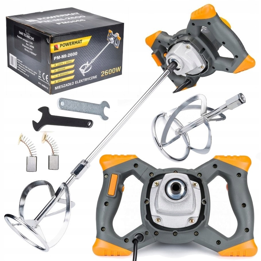 Mieszadło Elektryczne 2600W Do Kleju Zapraw Farb