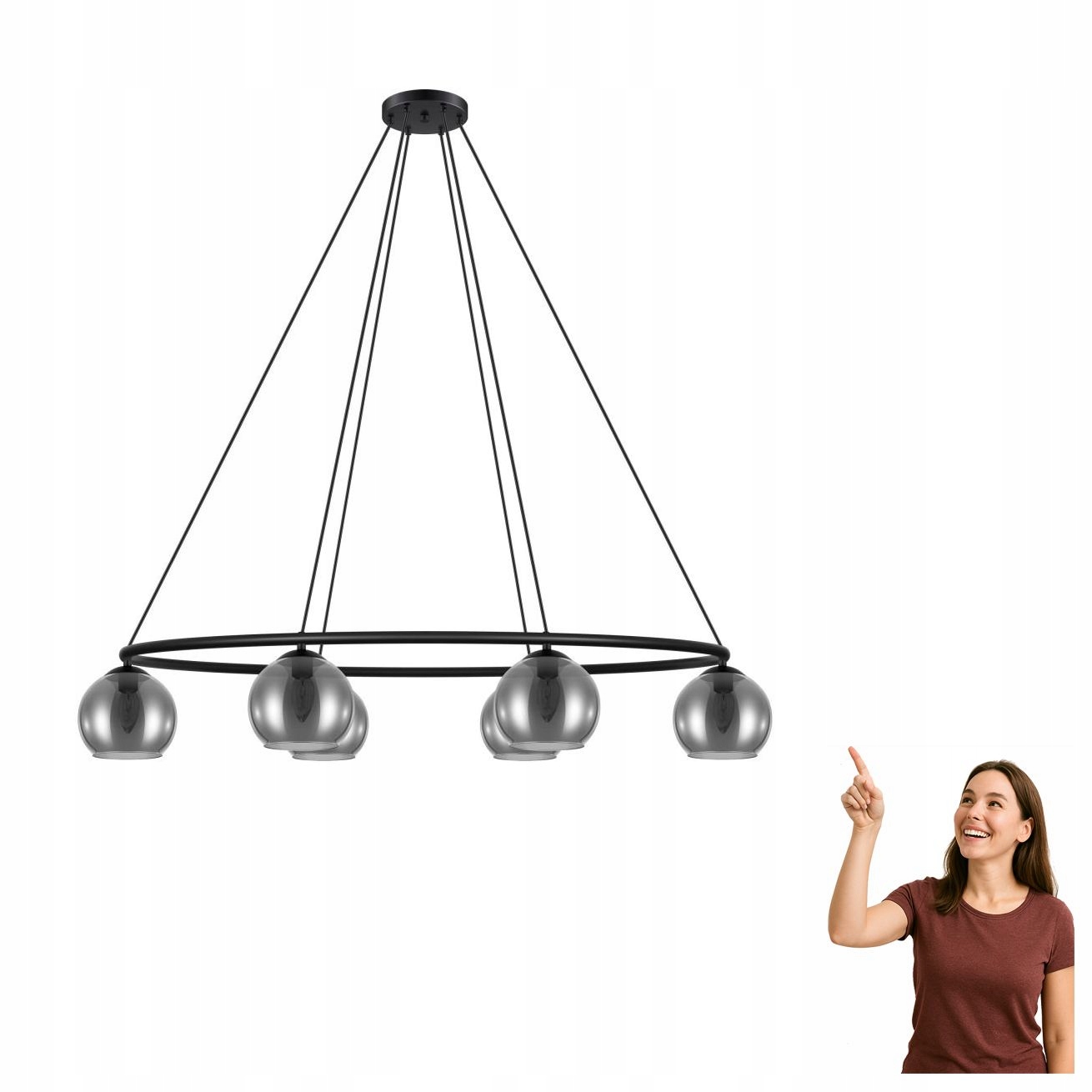 Závesná lampa Daguella 39578 Eglo