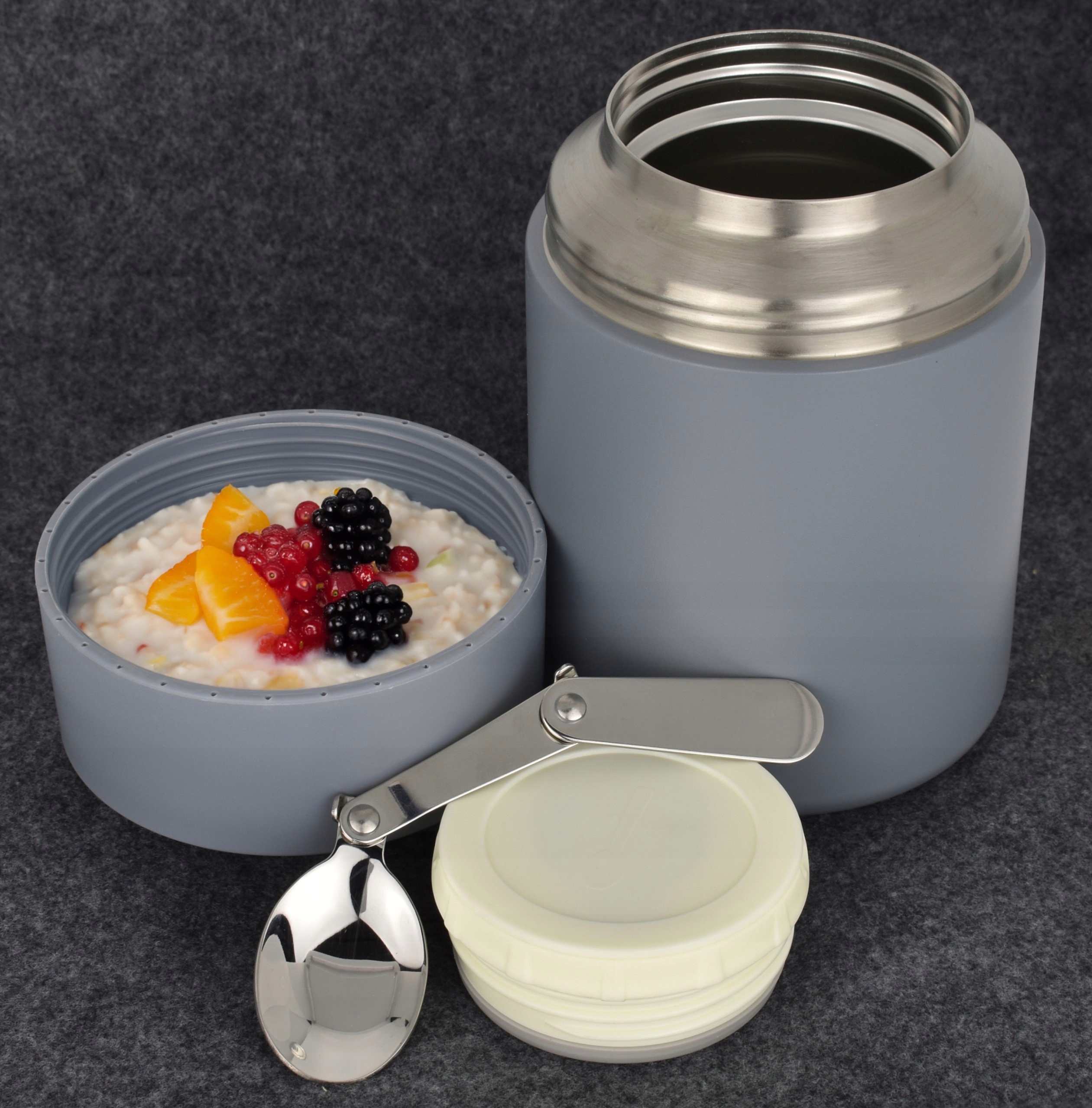 Termos na zupę obiadowy Miowi 850ml Szaroniebieski Kod producenta MIO850MLTERGRBL